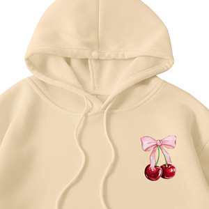 2025 sudaderas con capucha sueltas para hombres de alta calidad 100% algodón ropa informal personalizada Graffiti DTG moda sudaderas con capucha en blanco para hombres - Product Image 4