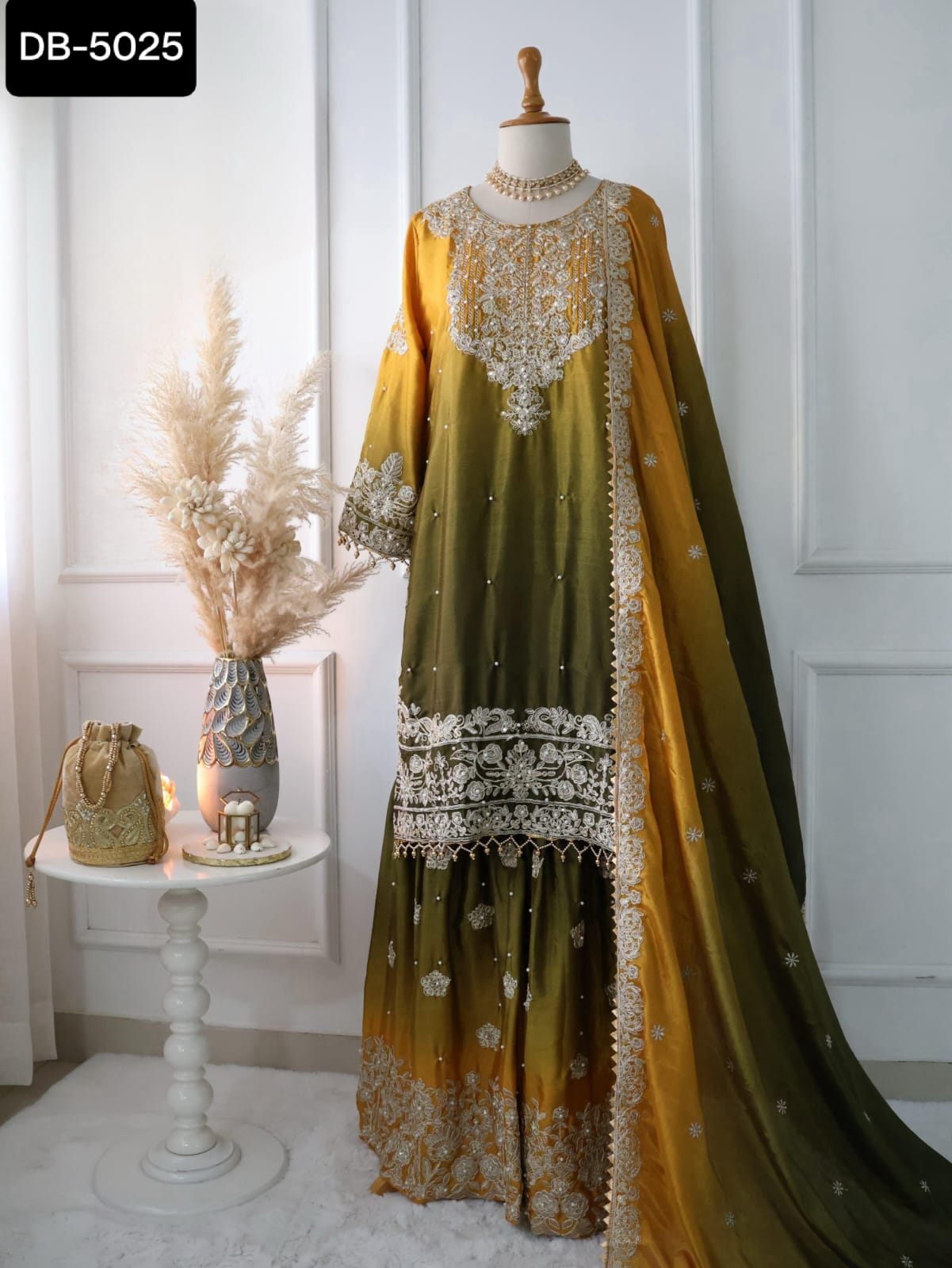 strapless open back dress Pakistani White Chiffon Dress Party Wear Designer Online  Nameera by Farooq