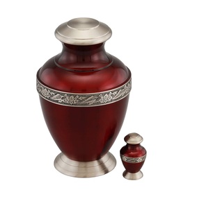 Urnes de crémation pour adultes avec mini urne maison décorative à la main souvenir urne commémorative pour les amoureux - Product Image 1