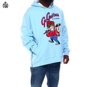 Fabricante de Pakistán, venta al por mayor, sudaderas con capucha bordadas de chenilla, tela suave con logotipo personalizado, sudaderas con capucha bordadas de chenilla para hombre - Product Image 3