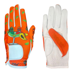 Guantes de Golf al por Mayor 2025, Guantes de Golf con Logotipo Personalizado, Transpirables, de Cuero Suave de Primera Calidad, Guantes de Golf para Entrenamiento - Product Image 2