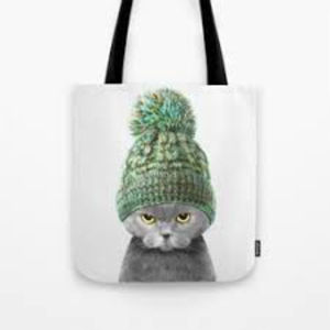 Venta al por mayor de lana fina de punto para niños regalo de caramelo letra roja bolso de mano de Navidad Reino Unido - Product Image 1