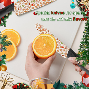 Juego de Cuchillos de Chef de 9 Piezas a Precio de Fábrica, Hojas de Cerámica, Mangos de Plástico, Aptos para Lavavajillas, para Pescadores y Amantes de la Pesca, Envío Gratis - Product Image 6