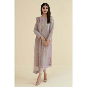 Women's Embroidered <b>Net</b> Suit Set UF-384 - Product Image 1
