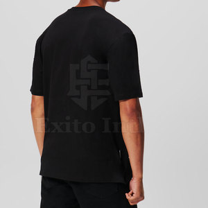 เสื้อยืดผู้ชายสไตล์สตรีทแวร์ แขนสั้น ผ้าฝ้าย 100% ประดับเพชรเทียม ราคาดีที่สุด MOQ ต่ำ - Product Image 6