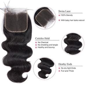 Encaje Frontal ondulado Remy Hair Soft Virgin Indian Hair Extensión de cabello ondulado de alta calidad - Product Image 5