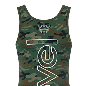 Hot Selling New Design Wrestling Singlet <b>Digital</b> Custom Logo Printing Wrestling Gear Singlet - Product Image 4