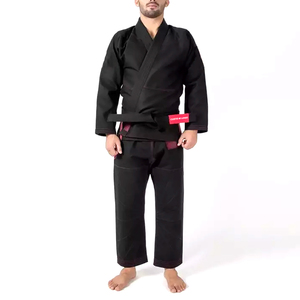 Kimono de Jiu Jitsu Brasileño para Adultos, Unisex, Elástico, Ligero, Transpirable, de Poliéster y Algodón, Uniforme de Entrenamiento de Artes Marciales - Product Image 1