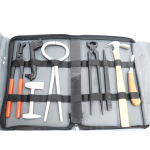Heavy Duty 8 PCS SET Kit de cuidado de ganado de caballo profesional Hoof Knife Buffer Farrier Tool - Product Image 6