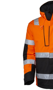 High Quality Customized Logo Hi Vis Work Wear Construction <b>Worker</b> Safety <b>Jacket</b> for Work Use - Product Image 3