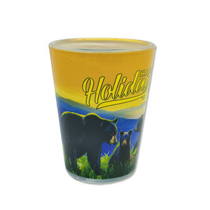 カスタムロゴデカールデザインテキーラ1.5オンスショットグラス旅行ビーチギフトお土産フロリダキーウエストショットグラス - Product Image 5