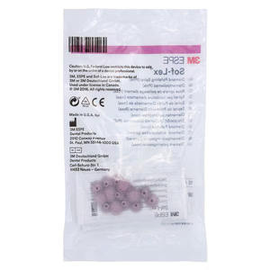 Roue dentaire en spirale Soflex Diamond pour le polissage des surfaces antérieures et postérieures des dents, rose, paquet de 15 - Product Image 4