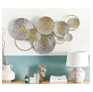 Art mural en métal recyclé écologique Décoration murale sur le thème de la nature et des fleurs - Product Image 4