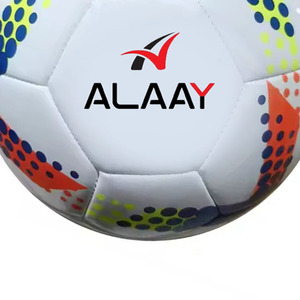 Alaay superventas balón de fútbol PU cuero personalizado Color Size5 máquina cosida inflable profesional al por mayor - Product Image 5