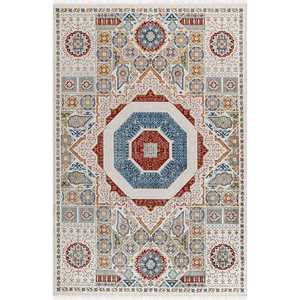 Alfombra Moderna Multicolor Netline Home CO003, 100% Poliéster, No Desprende Pelusa, Fácil de Limpiar, Duradera, 80x150 cm, 10022g, para Dormitorio - Product Image 3