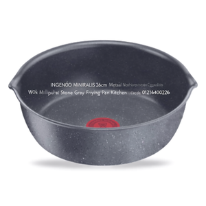 Padella Alluminio antiaderente (26cm) multiuso INGENIO MINERALIS Grigio pietra 012164040226 - Product Image 3
