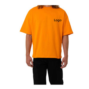 Vente en gros de t-shirts simples de haute qualité pour hommes avec logo personnalisé t-shirts pour hommes de sublimation t-shirts surdimensionnés pour hommes avec logo personnalisé 2025 - Product Image 5