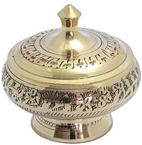 Vente chaude citrouille brûleur d'encens or superbe vente en laiton porte-parfum Table brûleur d'encens décoratif pour mariage - Product Image 6