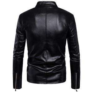 Chaqueta de Motociclismo de Cuero para Hombre, Estilo Europeo 2026, Protección para Motociclistas, Servicio OEM, Todas las Temporadas - Product Image 2