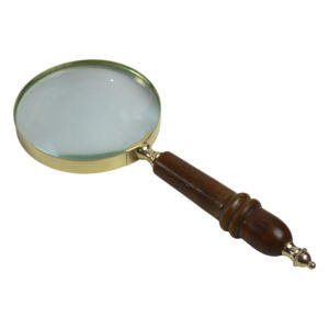 Fine Quality Brass Metal Magnifying <b>Glass</b> With Brightly Polished Finishing Design for Office <b>Desk</b> Decor Design Magnifier <b>Glass</b> - Product Image 2