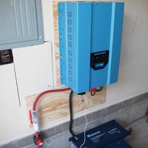 Convertisseur d'énergie à onde sinusoïdale pure bleue 48V DC vers 220V AC pour stockage d'énergie domestique - Product Image 5