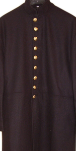 Haute qualité à la mode 100% laine Long pardessus pour automne hiver imperméable Civil redingotes nouveau hiver uniforme manteau décontracté - Product Image 6