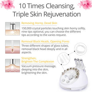 Mychway sıcak satış Pro elmas mikrodermabrazyon yüz dermabrazyon Peel vakum cilt bakım makinesi - Product Image 4