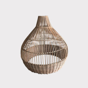 Handmade Asian Style Bamboo Rattan <b>Lamp</b> Shade <b>Antiqued</b> Paper Lantern Design Home Decor Accessory From Vietnam Factory - Product Image 5