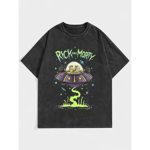 Boxy Fit camiseta en blanco personalizada hombres francés Terry sudor Camiseta 100% algodón Pima orgánico camiseta 300 GSM peso pesado camiseta de gran tamaño - Product Image 1