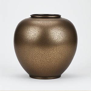 Vase en métal poli brillant de qualité supérieure avec un design décoratif parfaitement créé pour un affichage de fleurs élégant - Product Image 4