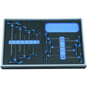Jeu de clés Allen hexagonales Gedore 7 pièces dans un module d'outils CT - Product Image 2