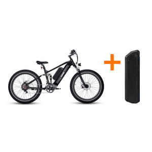 Haoqi Cheetah Pin Kép xe đạp leo núi điện với 750W động cơ 400 lbs tải trọng 5 cấp đạp hỗ trợ - Product Image 6