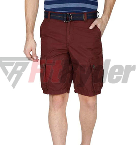 Best Style Men's Casual Heavyweight Breathable Eco-Friendly Quick Dry Windproof Solid Cargo Shorts Wholesale - Product Image 6