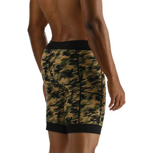 Shorts de compression pour hommes, style tendance, saison actuelle, fabrication directe d'usine, meilleure fabrication, broderie, shorts de compression sans couture - Product Image 4