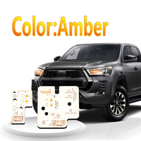 Blanc ambré pour Toyota Hilux Revo 2021 2022 2023 2024 Daytime Running Light Chip Module LED DRL Boards LED Headlight