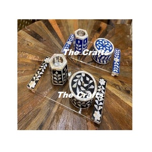 ชุดกระถางธูป2ขนาดใช้ไม้และโลหะ - Product Image 3