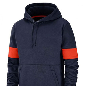 Sweat à capuche surdimensionné personnalisé de haute qualité pour hommes en coton vierge uni avec épaule tombante en polaire épaisse-pour l'hiver - Product Image 2