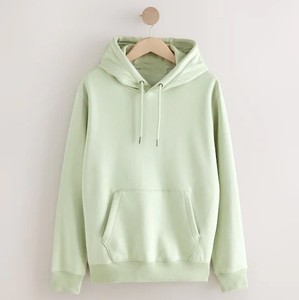 Sweat à capuche athlétique uni pour homme avec poche kangourou, coupe ample, décontracté, vêtement de sport d'hiver, 100 % coton, séchage rapide, respirant - Product Image 6