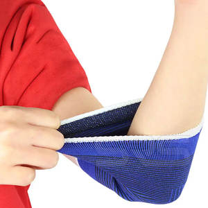 Manchons de coude d'haltérophilie en gros Nouvel arrivage de meilleure qualité de fitness manchons de coude personnalisés - Product Image 5