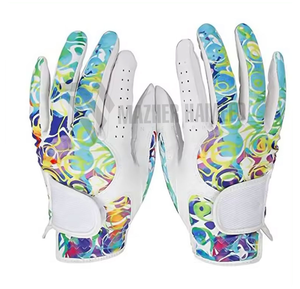 Gants de golf en cuir à logo personnalisé Gants de golf confortables à pleine prise en main souple du Pakistan - Product Image 1