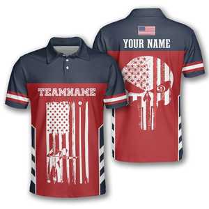 Camisetas de bolos de sublimación de equipo personalizadas con estilo camisetas de bolos de poliéster transpirables ligeras proveedor OEM al por mayor - Product Image 1