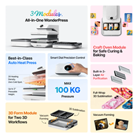 XTool WonderPress Automatic Digital Printer Heat Press Machine for DTF HTV Sublimation T-Shirt Hoodie Tote Bag Printing