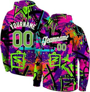 100% poliéster polar sublimación Sudadera con capucha mujer térmica Otoño Invierno desgaste sudaderas con capucha manga larga pulóver básico algodón mezclado - Product Image 1