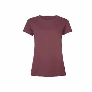 100% algodón cuello redondo Camiseta caliente verano personalizado de manga corta talla grande Casual en blanco ropa de punto al por mayor mujeres - Product Image 2