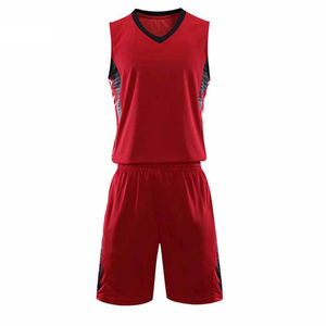 Uniforme de baloncesto con logotipo personalizado 100% Impresión por sublimación Conjunto transpirable Estilo Uniforme de baloncesto sin mangas - Product Image 4
