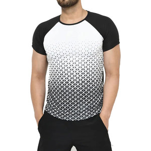 Camiseta de Hombre 2026, Corte Ajustado, Cuello Redondo, Tela de Algodón de Alta Calidad, Impresión de Logotipo Personalizada - Product Image 1
