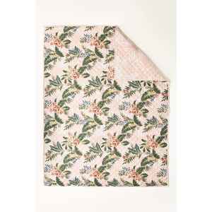 เสื่อฝ้ายเย็บลาย Sunset Palm T-150 หนานุ่ม เป็นมิตรกับสิ่งแวดล้อม และกันน้ำ สำหรับโยคะ ออกกำลังกาย รับสั่งทำโลโก้ ยินดีรับผลิตแบบ OEM - Product Image 4