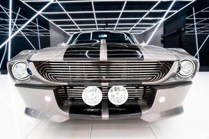 รถมัสแตง คูเป้ GT500 ปี 1967 รุ่นลิมิเต็ด สเปคพิเศษ มือสอง สีเทาเข้มเมทัลลิก เครื่องยนต์ดีเซลเทอร์โบ เกียร์อัตโนมัติ เบาะหนัง  ใหม่ล่าสุด - Product Image 5