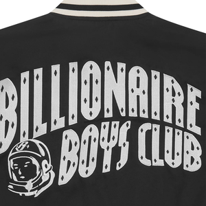 Chaqueta universitaria de línea en blanco y negro de alta calidad, chaqueta de béisbol con cuerpo de lana y manga de cuero, ropa de hombre 2025 - Product Image 5