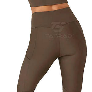 Best Selling Women's Yoga <b>Leggings</b> Solid Pattern Breathable Quick Dry High Quality Custom Made Size <b>Low</b> Price - Product Image 6